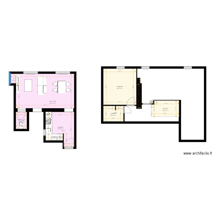 REVARDEAU GRANDPIERRE. Plan de 0 pièce et 0 m2
