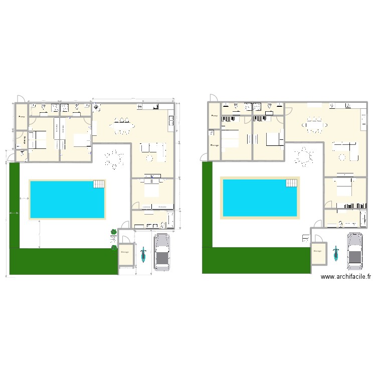 Manee. Plan de 0 pièce et 0 m2
