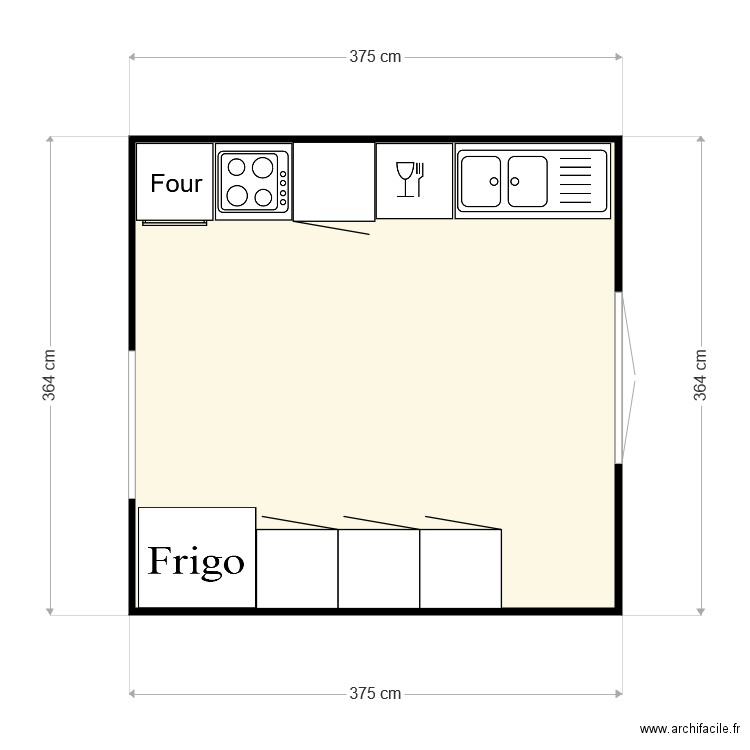 cuisine noyal. Plan de 0 pièce et 0 m2