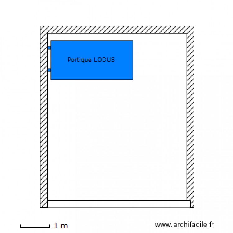 Plan sol-mur 1. Plan de 0 pièce et 0 m2