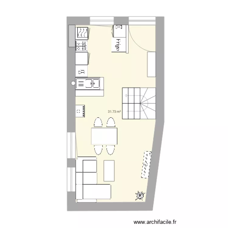 Maison rdc 3. Plan de Maison rdc 3. Plan de