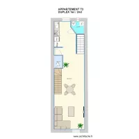 appart Saulce T3 ETAGE 1