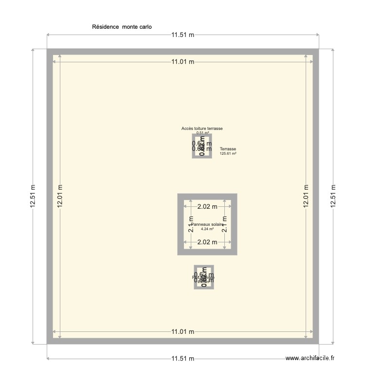 Résidence monte carlo Jose. Plan de 0 pièce et 0 m2