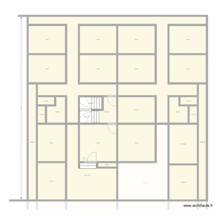 Terminus Office V01. Plan de 0 pièce et 0 m2