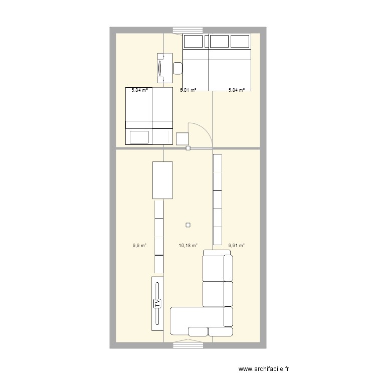 Combles maison MOSSER. Plan de 0 pièce et 0 m2