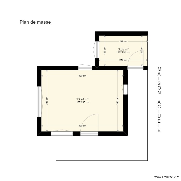 Locaux technique. Plan de 0 pièce et 0 m2