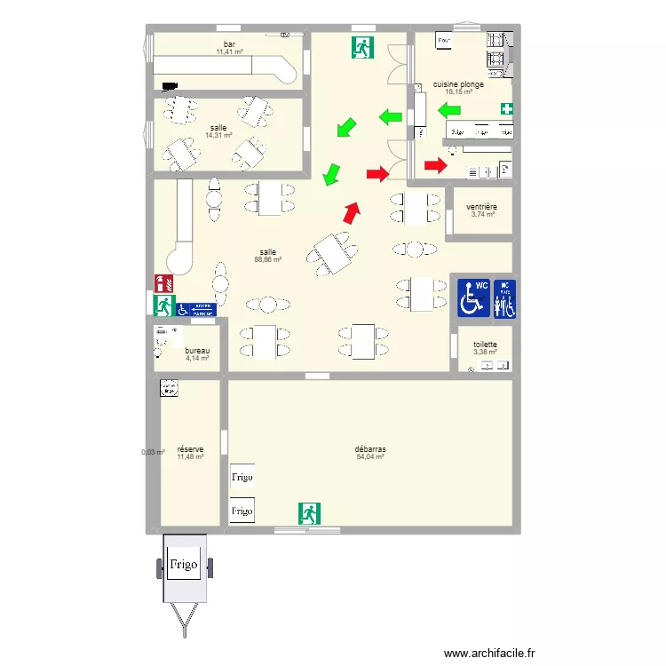 coralie mortreux. Plan de 
