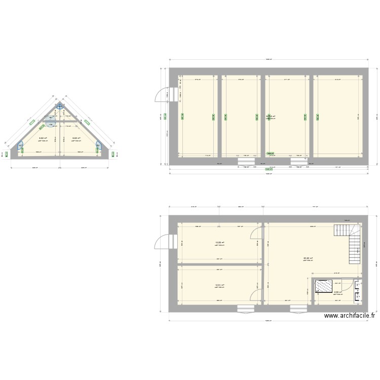 ETAGE. Plan de 0 pièce et 0 m2