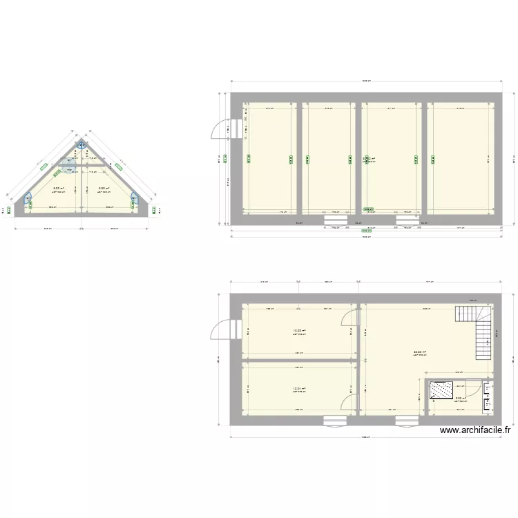 ETAGE. Plan de 