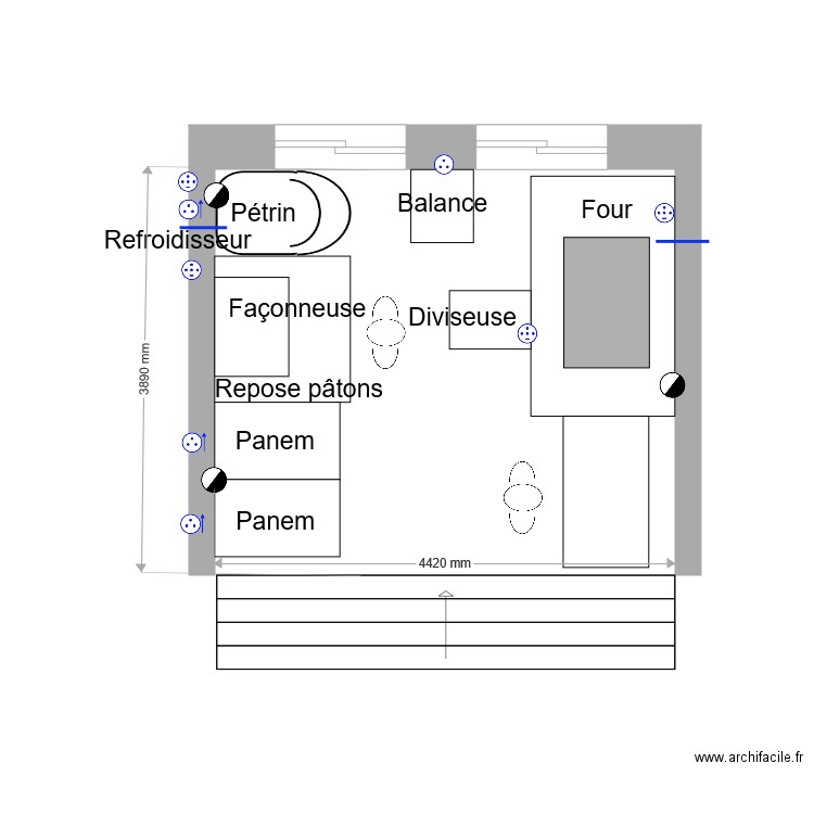 Kader. Plan de 0 pièce et 0 m2