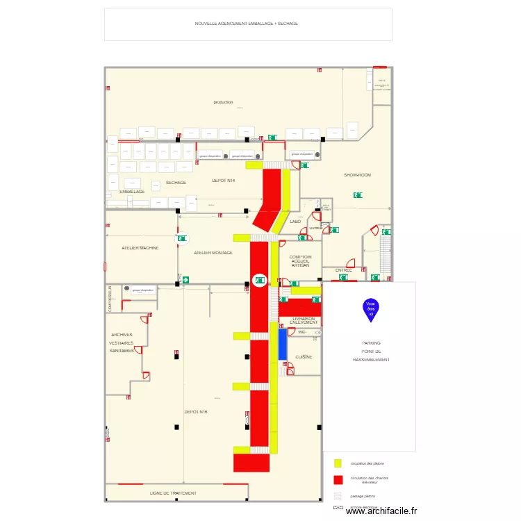 projet agencement emballage et sechage V3. Plan de projet agencement emballage et sechage V3. Plan de