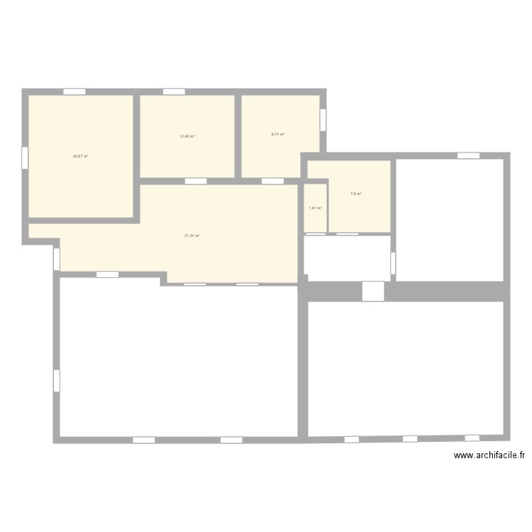 ixaux. Plan de 0 pièce et 0 m2