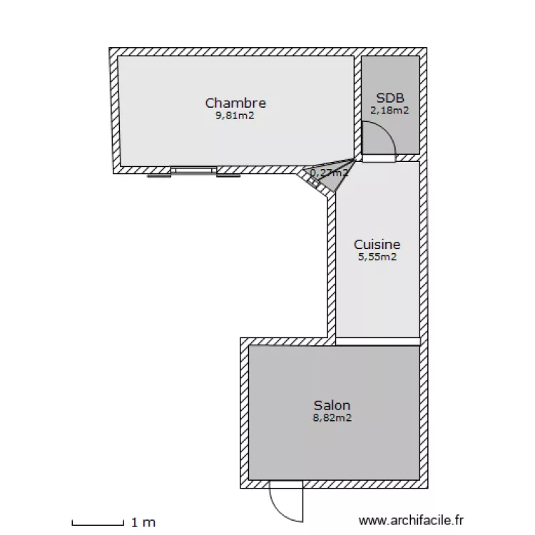 benoot. Plan de 