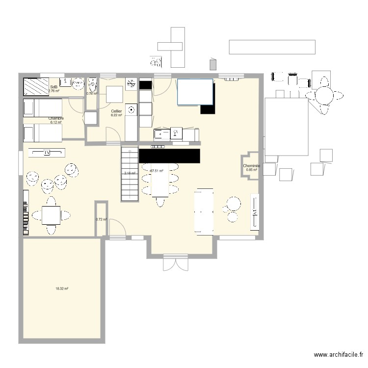 PontArche19. Plan de 0 pièce et 0 m2