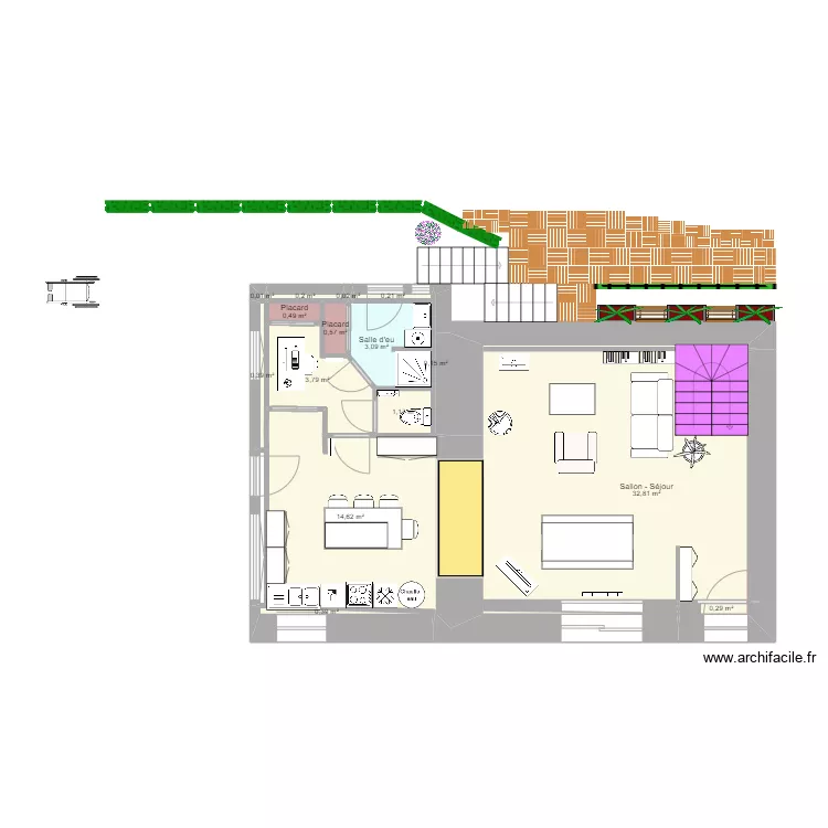 RDC bis projet 19 août 2022. Plan de RDC bis projet 19 août 2022. Plan de