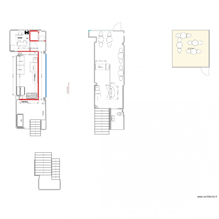 cuisine 2. Plan de 0 pièce et 0 m2