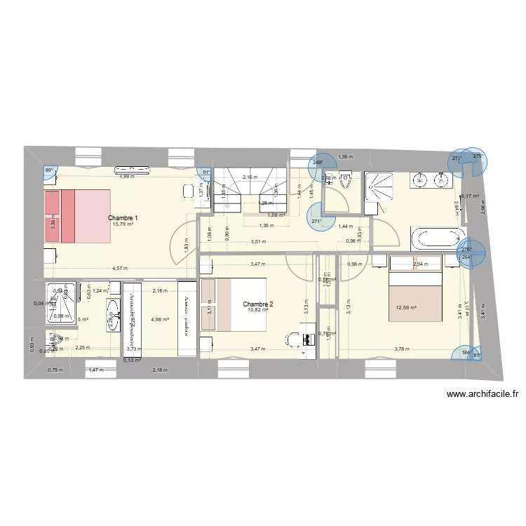 Maison Pauline sept 2024 V30. Plan de 12 et 61 m² Maison Pauline sept 2024 V30. Plan de 12 et 61 m²