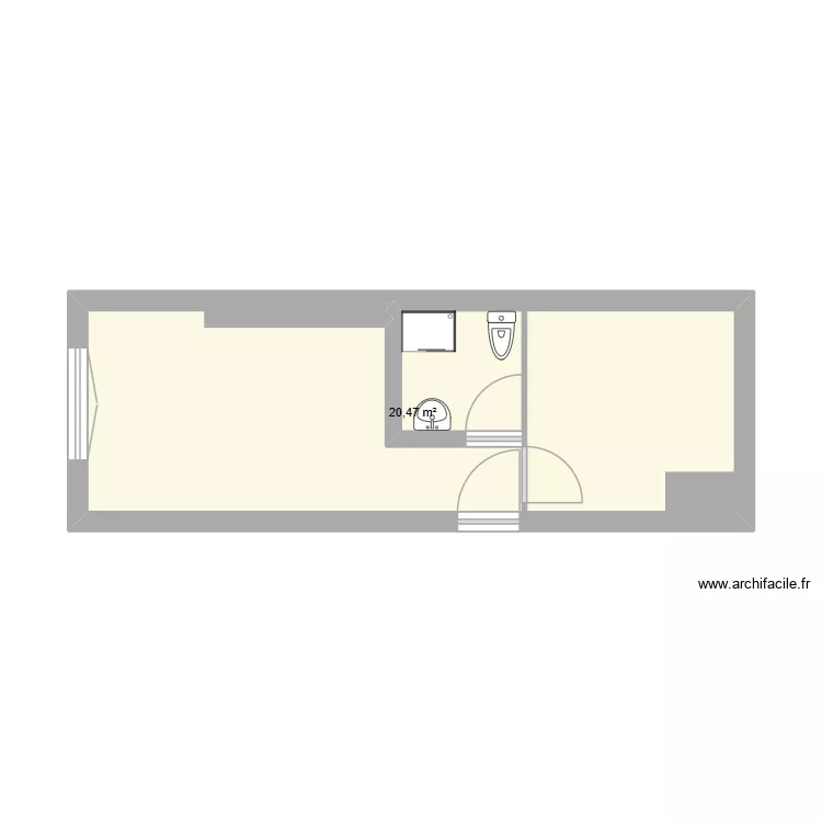 Plan - 31. Plan de 1  et 20 m²