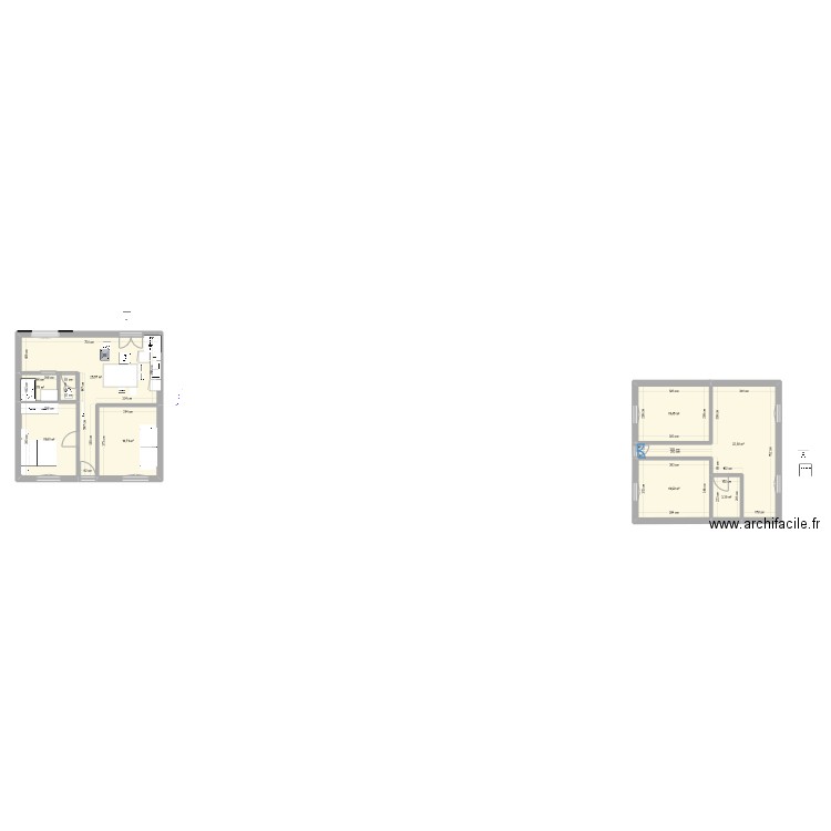 Olinda. Plan de 8 pièces et 101 m2