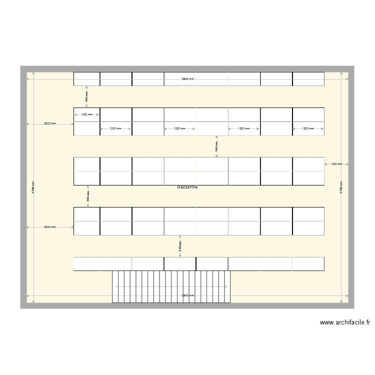 LE PIED A L ETRIER. Plan de 0 pièce et 0 m2