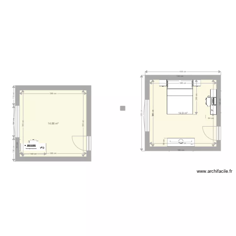 chambre dimitri. Plan de 