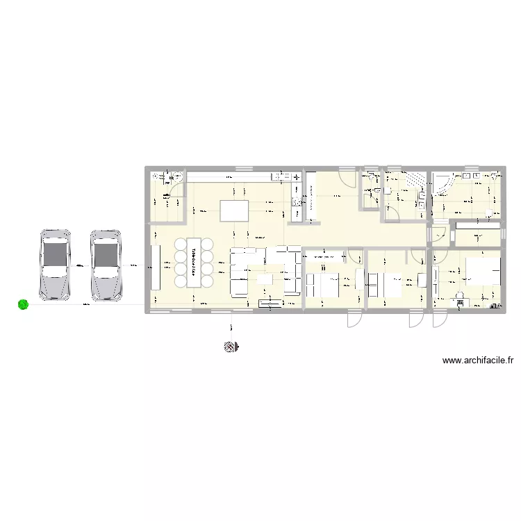 maison 1. Plan de maison 1. Plan de