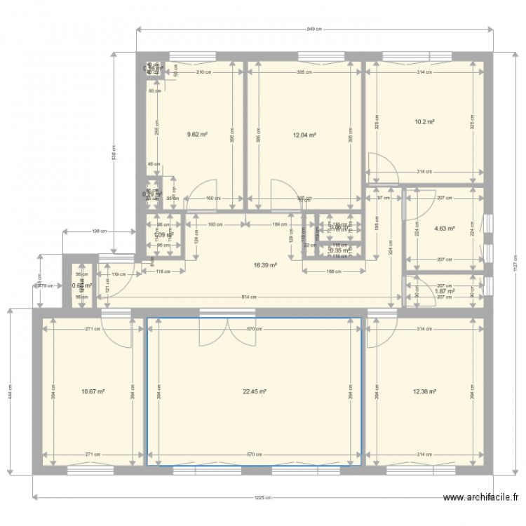 swixim balcon bleu. Plan de 0 pièce et 0 m2