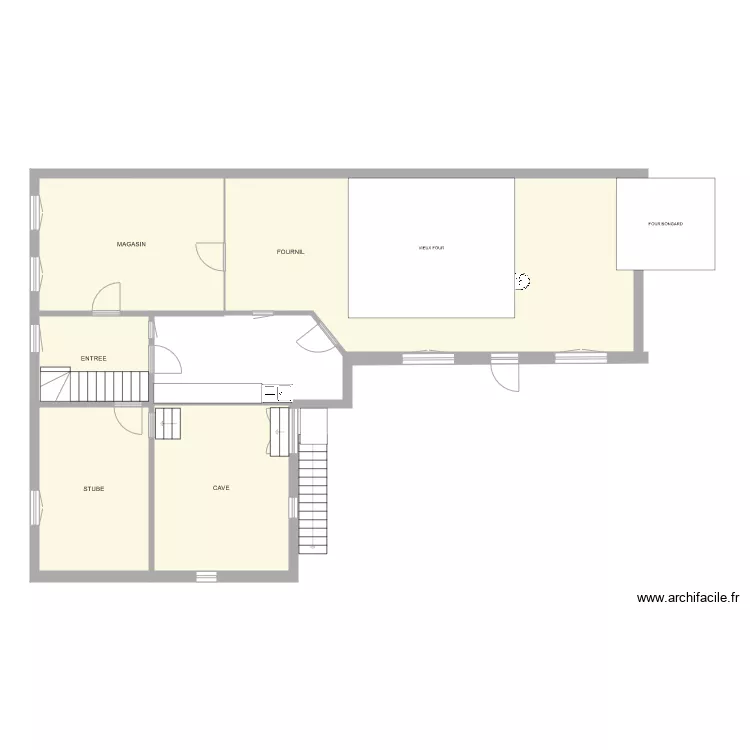 163 Hauptstross 1. Plan de 