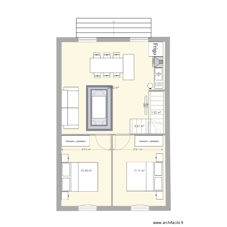 projet V3. Plan de 0 pièce et 0 m2