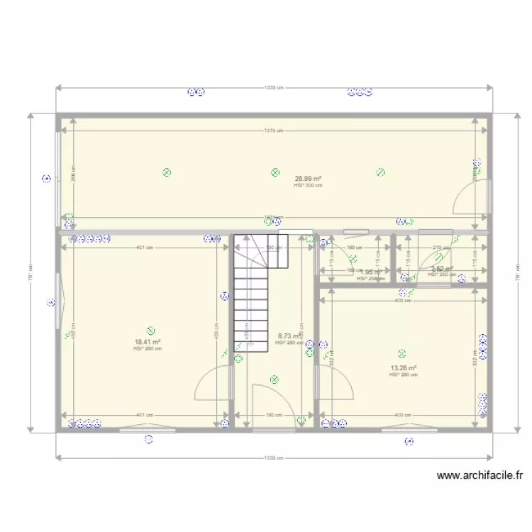 BEVIERE RDC. Plan de 