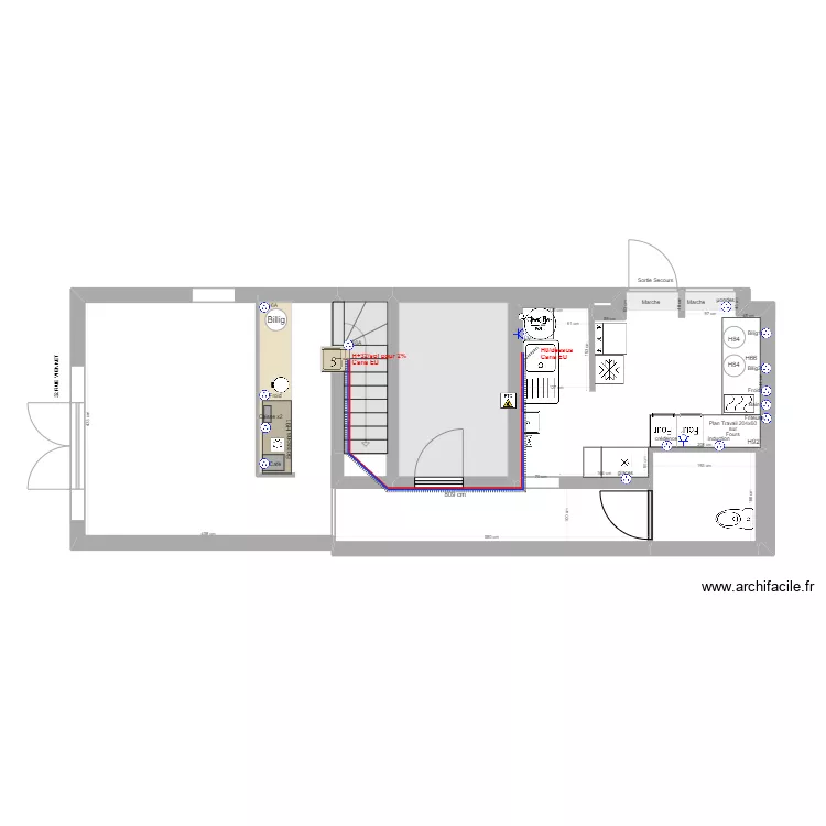 SARL CHEZ GWEN. Plan de 