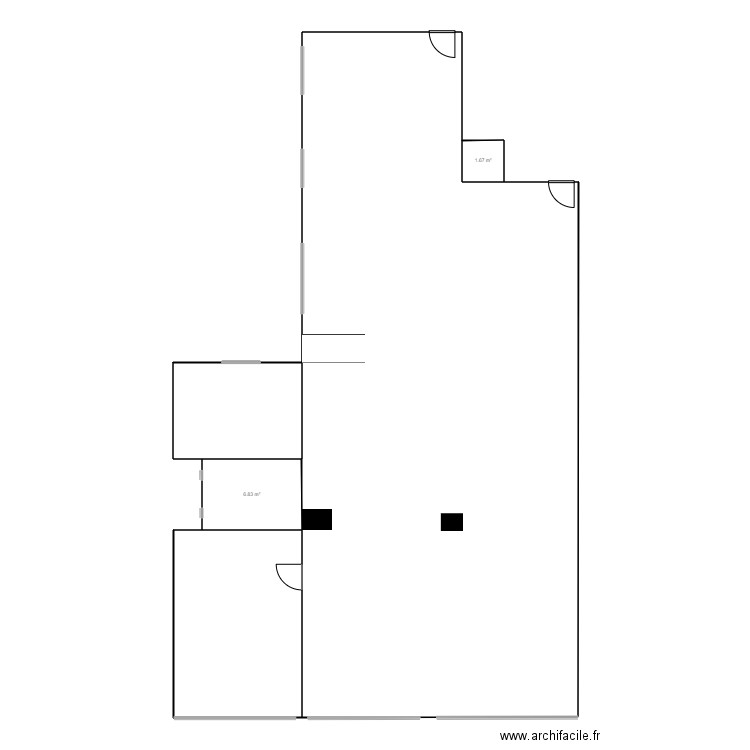 paseo de la castellana 127 1ºb. Plan de 0 pièce et 0 m2