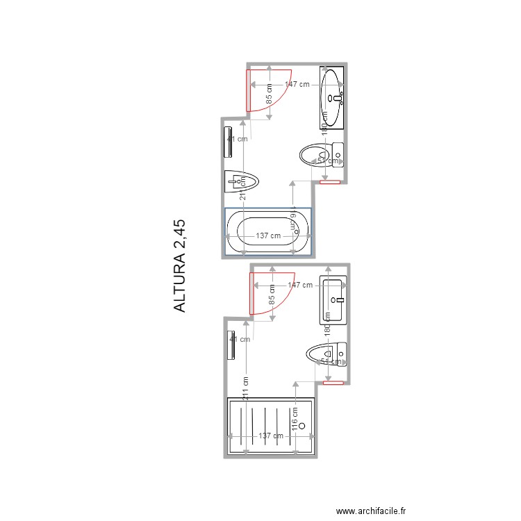 ANA SOTO. Plan de 0 pièce et 0 m2