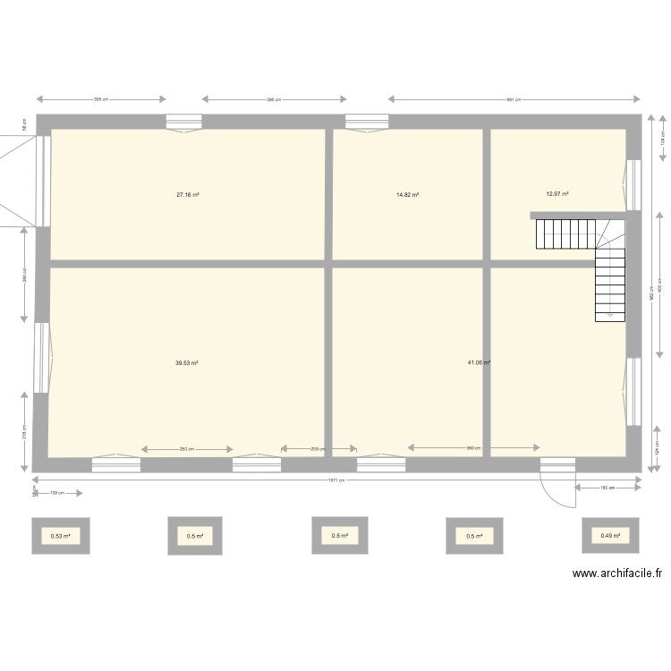 PLAN AFFRE  LES PLANS 1. Plan de 0 pièce et 0 m2