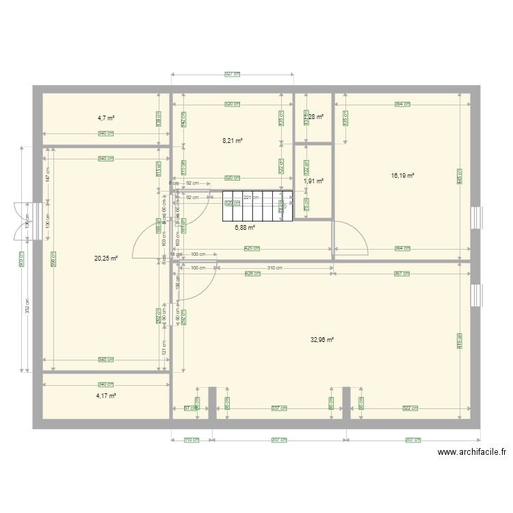 nono robert etage. Plan de 0 pièce et 0 m2