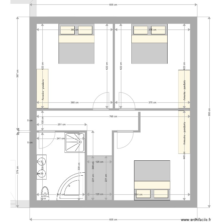 Maison 3D NUM 4. Plan de 0 pièce et 0 m2