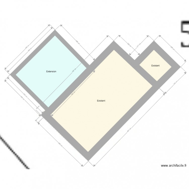 Plan de masse. Plan de 0 pièce et 0 m2