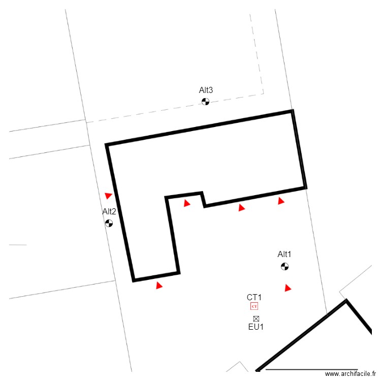 modelBatbubParcelle. Plan de 0 pièce et 0 m2