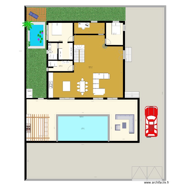 heurtault. Plan de 7 pièces et 578 m2