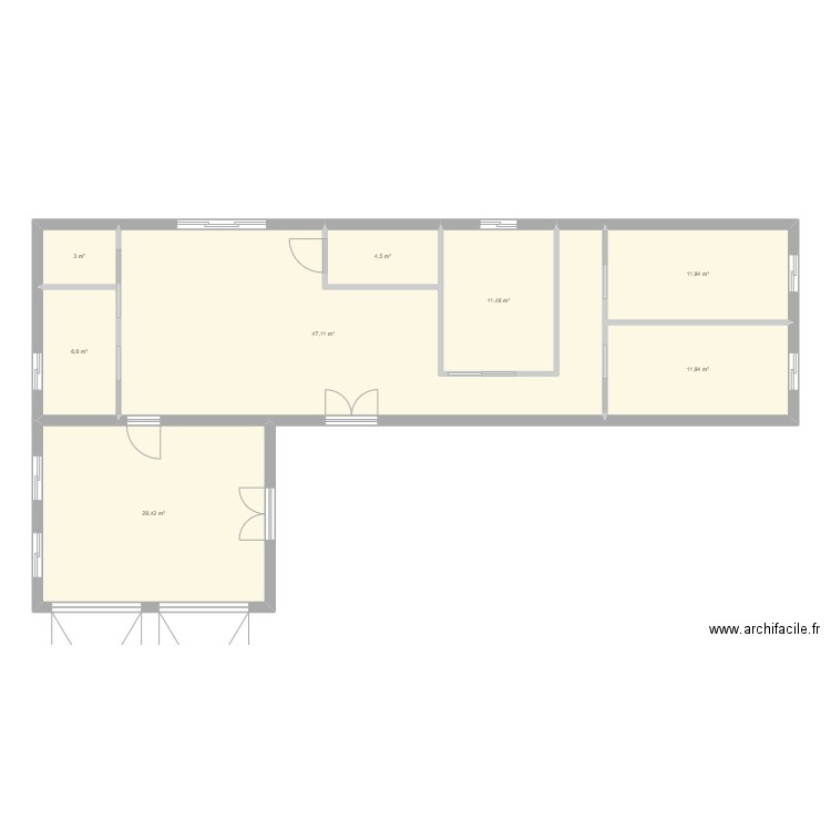 maison exo. Plan de 0 pièce et 0 m2