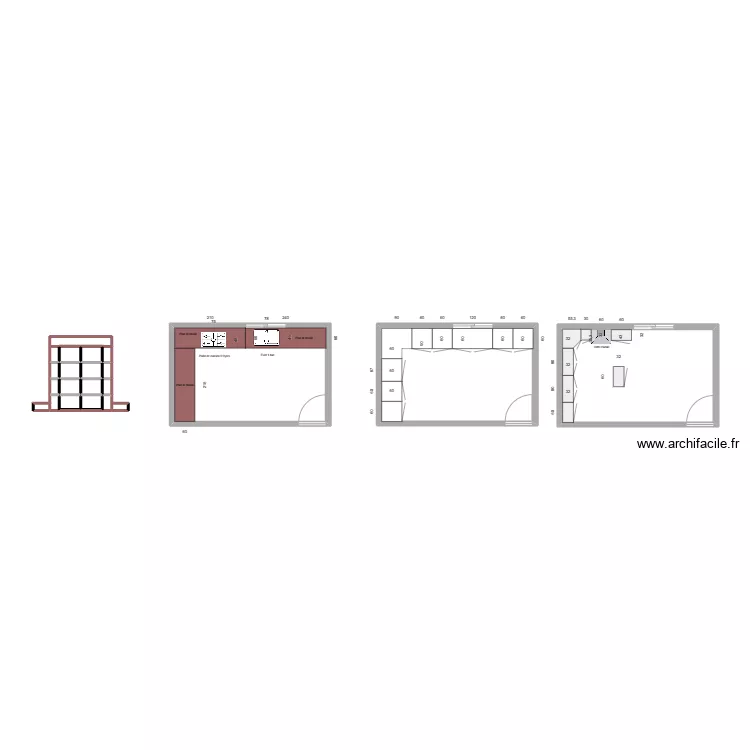 Cuisine Boussou. Plan de Cuisine Boussou. Plan de