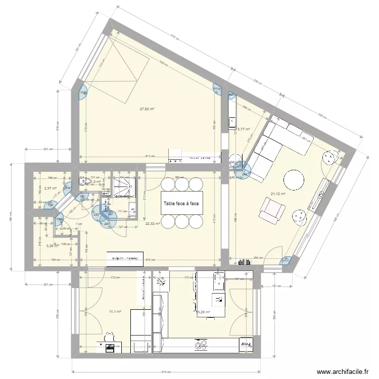 Plan Simple Grand. Plan de 