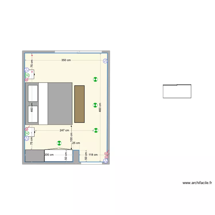 ARNOUL CHAMBRE 1.1. Plan de 