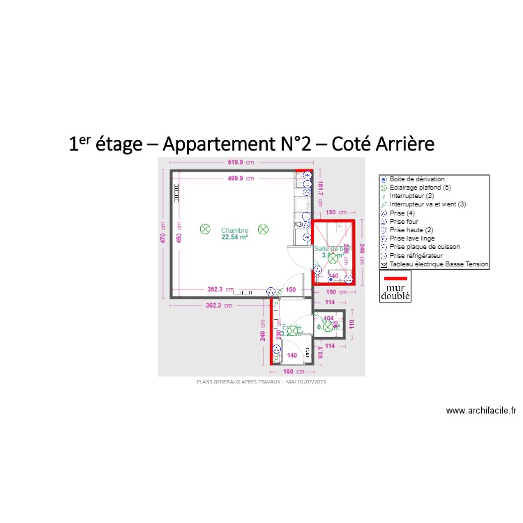 TULLE APPART 2 CHVL. Plan de 0 pièce et 0 m2