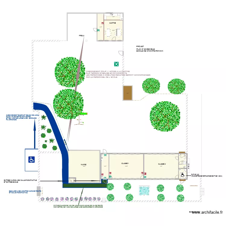 champs romain eccole 2 exterieur. Plan de champs romain eccole 2 exterieur. Plan de