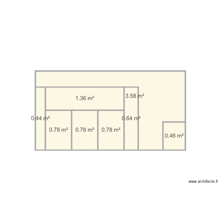 chalet. Plan de 0 pièce et 0 m2