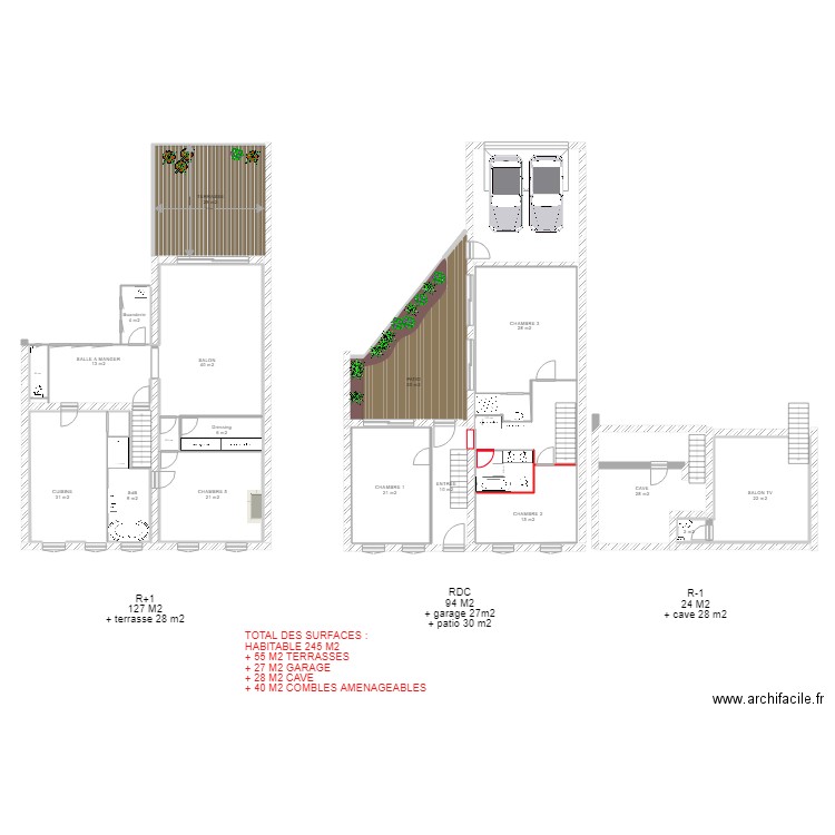 PELLEPORT NOUVEL AGENCEMENT v2. Plan de 0 pièce et 0 m2