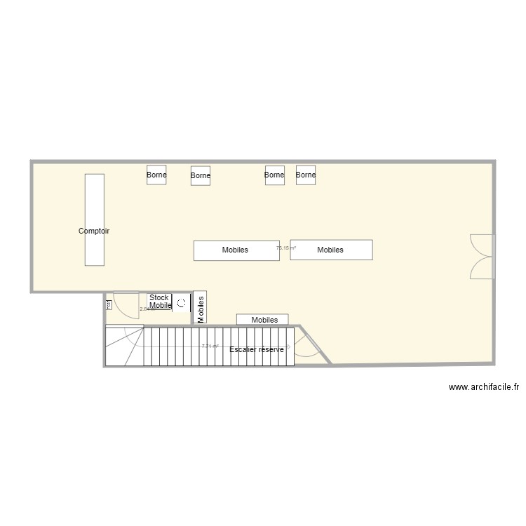 FC Beauvais Idée de changement. Plan de 0 pièce et 0 m2