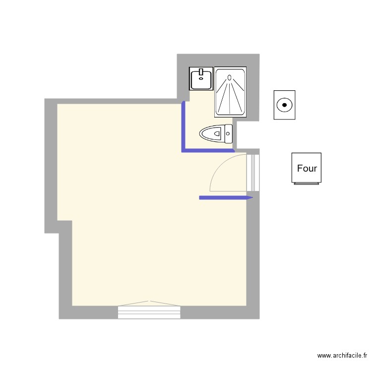 piat 3. Plan de 0 pièce et 0 m2