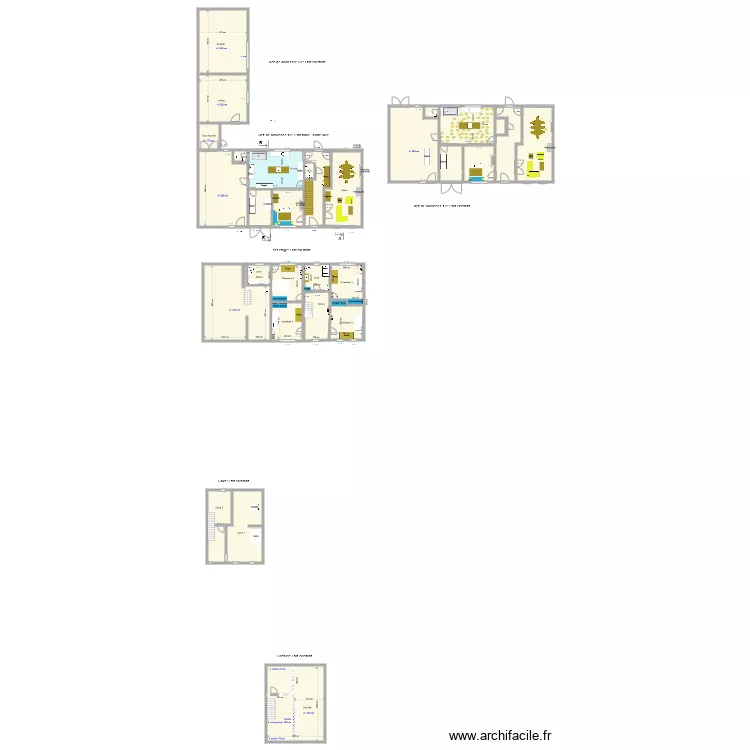 Plan Etat futur 2 cuisine. Plan de 